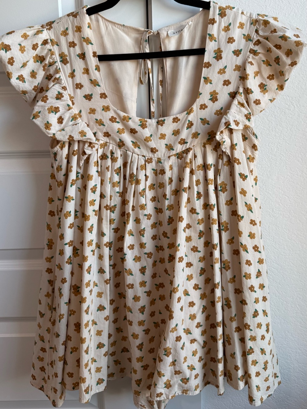 Storia floral babydoll romper